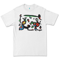 White Contemporary Miro Premium Tee - artisFamous