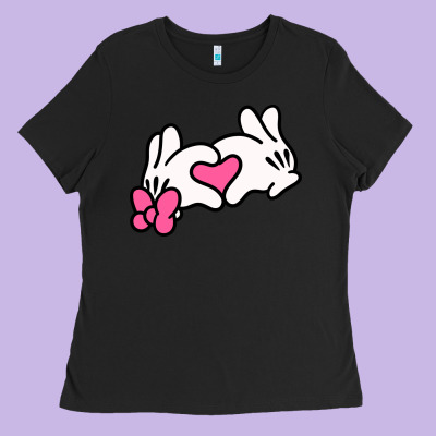Minnie Mouse Ladies Tee Designed By Cowhidedigitalart