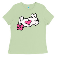 Matcha Minnie Mouse Ladies Tee - CowhideDigitalArt