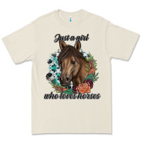 Bone Just A Girl Who Loves Horses Premium Tee - artisFamous