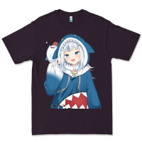Plum Smile Beautiful Gawr Gura Premium Tee - artisFamous