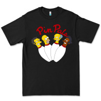 Black pin pals The Simpsons Premium Tee - artisFamous