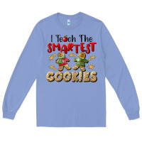 Colony Blue I Teach The Smartest Cookies Long Sleeve Tee - LillyAllenDesigns