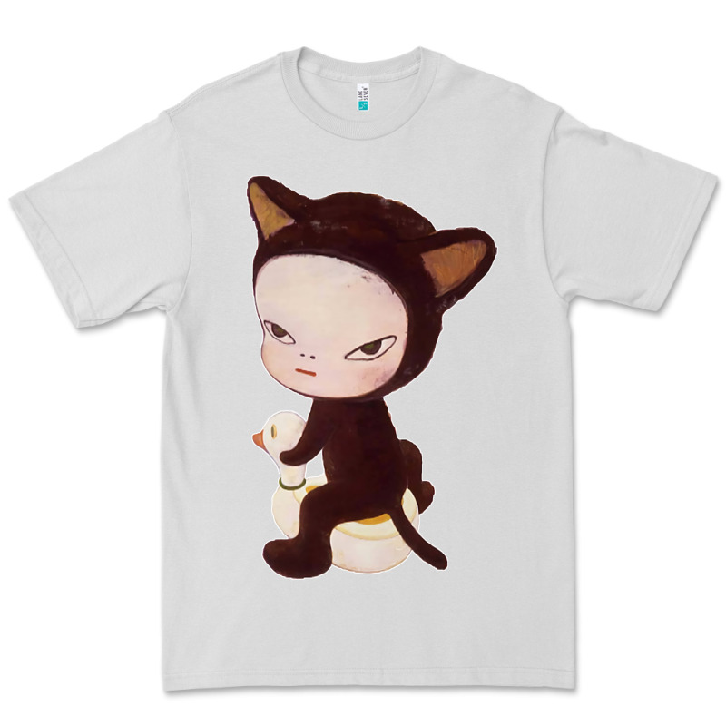 Yoshitomo Nara Cute Cat Premium Tee by artisFamous | Teevron