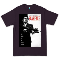 Plum scarfaces Premium Tee - artisFamous
