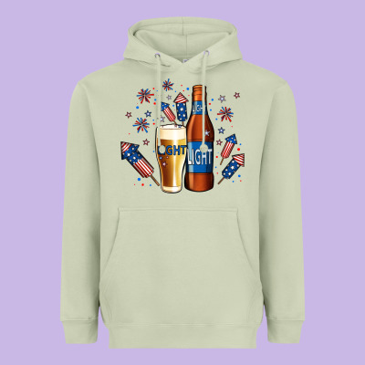 Just Here For The Light No Background Heavyweight Hoodie Designed By Jasminsmagicworld
