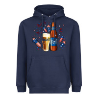 Navy just here for the light no background Heavyweight Hoodie - Jasminsmagicworld