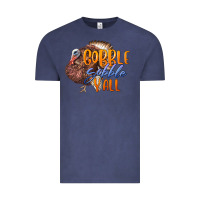 Vintage Denim Fall Gobble Gobble Y'all Vintage Tee - LillyAllenDesigns