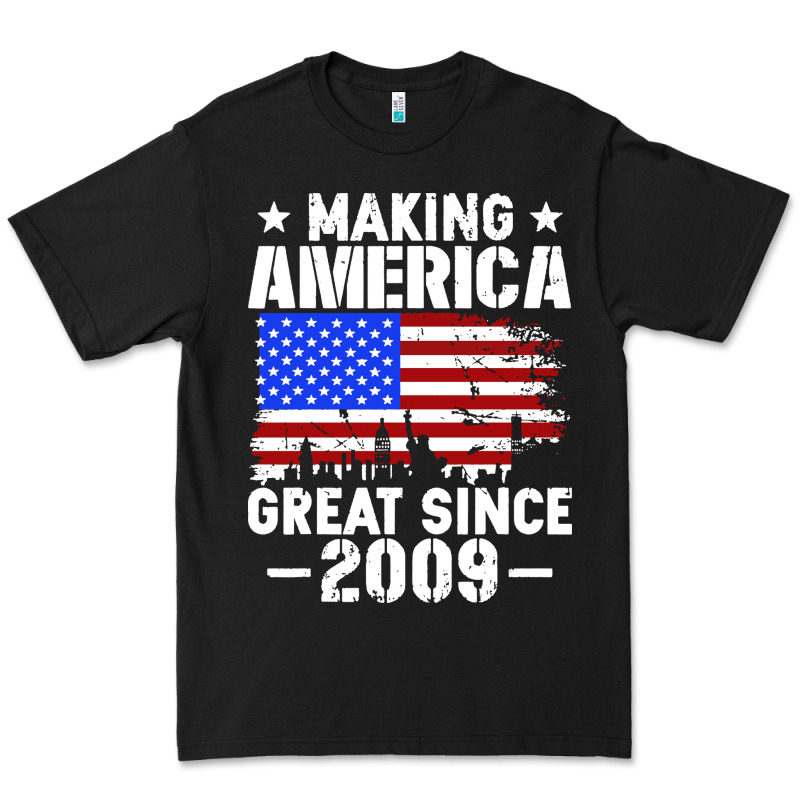Vintage Making America Great Since 2009 Premium Tee by artisFamous | Teevron