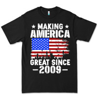 Black vintage making america great since 2009 Premium Tee - artisFamous