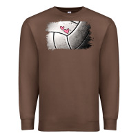 Chestnut volleyball brushstroke Premium Sweatshirt - Jasminsmagicworld