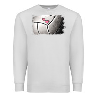 Dove Grey volleyball brushstroke Premium Sweatshirt - Jasminsmagicworld