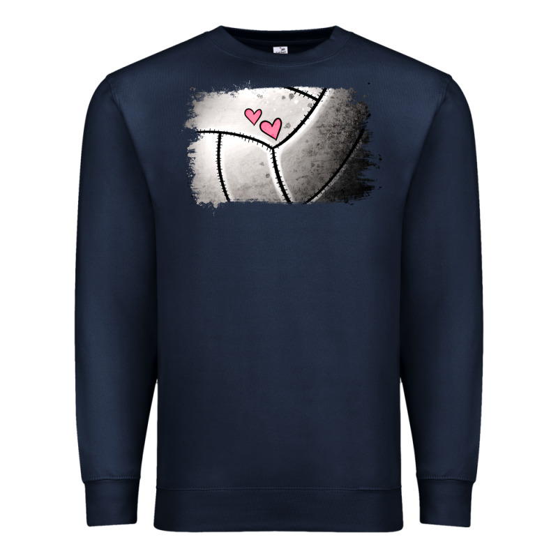 Volleyball Brushstroke Premium Sweatshirt by Jasminsmagicworld | Teevron