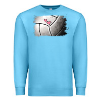 Ocean Blue volleyball brushstroke Premium Sweatshirt - Jasminsmagicworld
