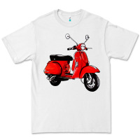 Classic Italian Vespa Scooter Premium Tee | Teevron