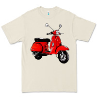 Bone classic italian vespa scooter Premium Tee - artisFamous