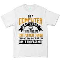White computer scientist programmer Premium Tee - artisFamous