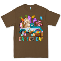 Cacao Easter Day With Truck Premium Tee - BundleAndBundleShop