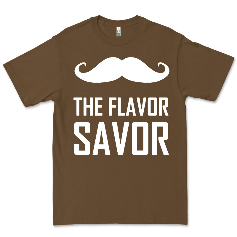 Mustache The Flavor Savor Premium Tee by artisFamous | Teevron