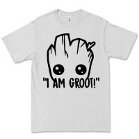 Dove Grey baby groot Premium Tee - artisFamous