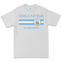 Dove Grey soccer argentina jersey argentinian football la albiceleste Premium Tee - artisFamous