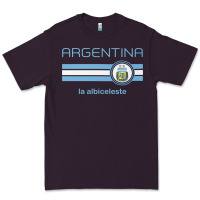 Plum soccer argentina jersey argentinian football la albiceleste Premium Tee - artisFamous
