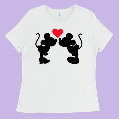 Minnie Mouse Ladies Tee Designed By Cowhidedigitalart