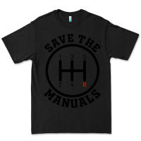 Black save the manuals (black) Premium Tee - artisFamous