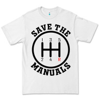 White save the manuals (black) Premium Tee - artisFamous