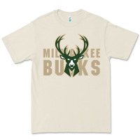 Bone Milkwaukee Bucks Premium Tee - artisFamous
