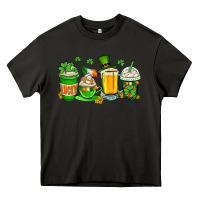 Asphalt St. Patrick's Day coffee cups Heavy Core Tee - OliviaCreatesArt