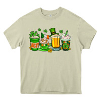 Mossy St. Patrick's Day coffee cups Heavy Core Tee - OliviaCreatesArt