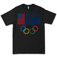 Black usa team Premium Tee - artisFamous