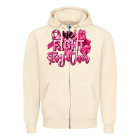 Sandshell we fight together breast cancer Zipper Hoodie - RanaPortraitStore