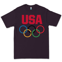 Plum Olympic Rings Premium Tee - artisFamous