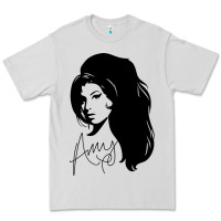 Dove Grey Amy Winehouse Premium Tee - artisFamous