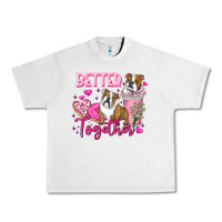 Lunar Rock Be Mine Valentine Dog Urban Heavy Tee - CowhideDigitalArt