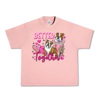 Salmon Be Mine Valentine Dog Urban Heavy Tee - CowhideDigitalArt