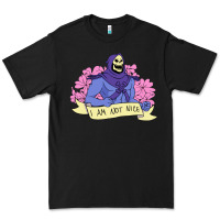 Black Vintage Skeletor ı am not nice Premium Tee - artisFamous