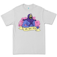 Dove Grey Vintage Skeletor ı am not nice Premium Tee - artisFamous