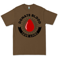 Cacao donate blood save lives blood donor Premium Tee - artisFamous
