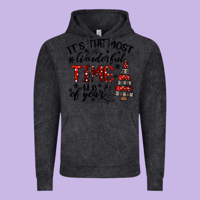 It The Most Wonderful Time The Of Year Vintage Hoodie Designed By Cowhidedigitalart