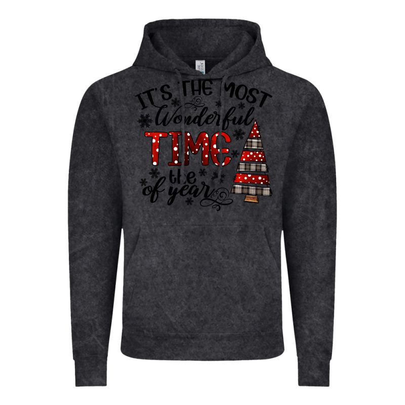 It The Most Wonderful Time The Of Year Vintage Hoodie by CowhideDigitalArt | Teevron
