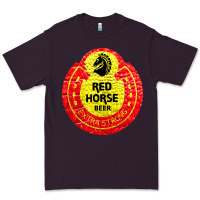 Plum red horse Premium Tee - artisFamous