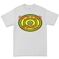 Dove Grey sick sad world Premium Tee - artisFamous