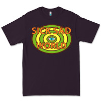 Plum sick sad world Premium Tee - artisFamous