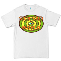 White sick sad world Premium Tee - artisFamous