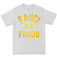 Dove Grey fauci is a fraud Premium Tee - artisFamous