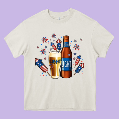 Just Here For The Light Heavy Core Tee Designed By Jasminsmagicworld