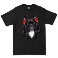 Black french bulldog dj style Premium Tee - artisFamous